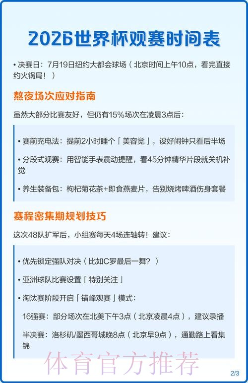 2026篮球世界杯直播全程观赛攻略